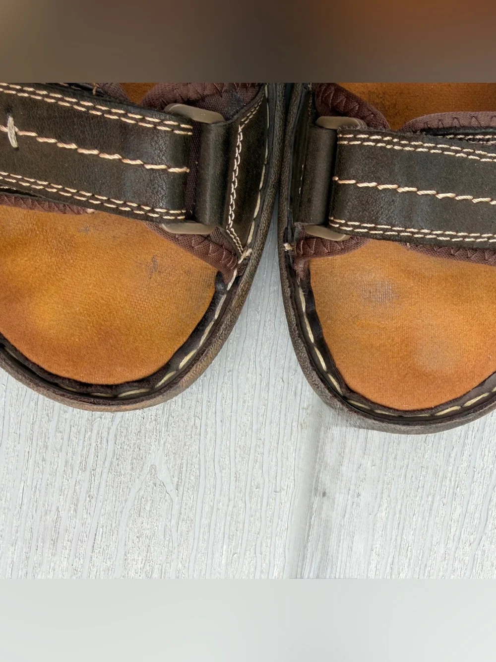 Men’s Propet Leather Sandals 9.5 EEE Wide